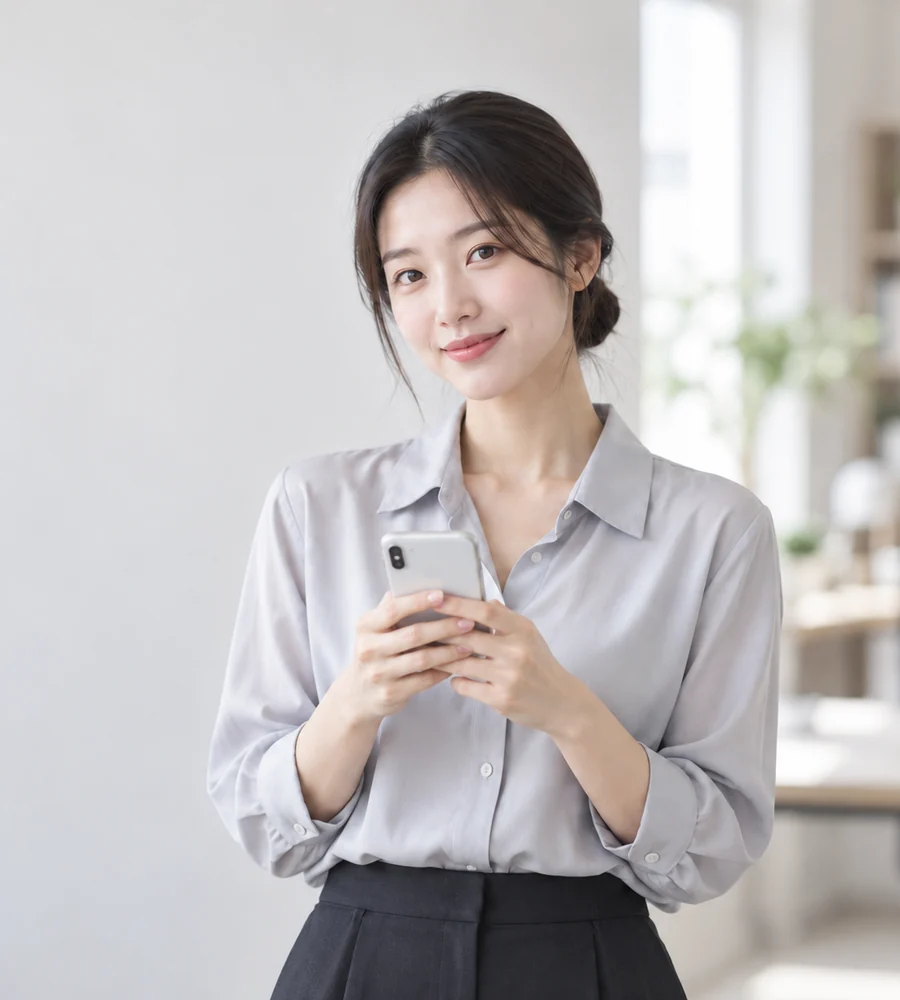 광안리 개인돈 일수 상담을 휴대전화로 안내받는 고객