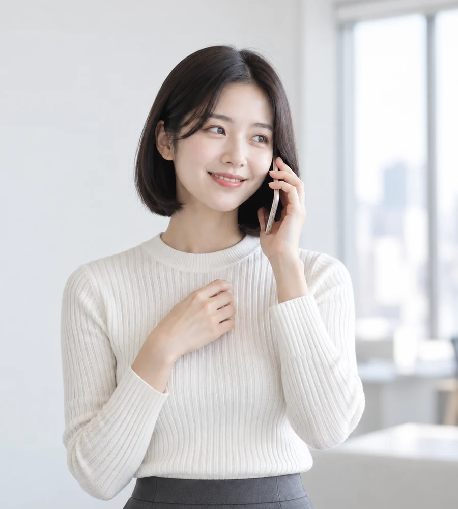 광안리 개인돈 일수 상담을 휴대전화로 안내받는 고객